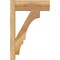 Ekena Millwork Balboa Block Rough Sawn Outlooker, Western Red Cedar, 6"W x 16"D x 24"H OUT06X16X24BOA05RWR - alternate 4